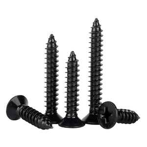 Tornillos Phillips GR5 con Recubrimiento Negro para Paneles de Yeso, Diámetro de Cabeza de 10 mm, Rosca Gruesa, Acero al Carbono, Fijaciones Métricas - Product Image 6