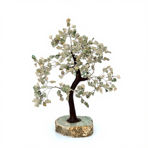 Árbol de Ágata Natural de Primera Calidad MAE MIS-115 de 8.5 Pulgadas, Decoración para el Hogar y la Oficina, Meditación, Regalo de Navidad, Piedra Semipreciosa - Product Image 1