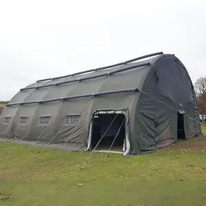Hete Verkopende Camouflage Universele Tactische Outdoor Commandoconferentie Multifunctionele Waterdichte Canvas Katoenen 50-persoons Tent