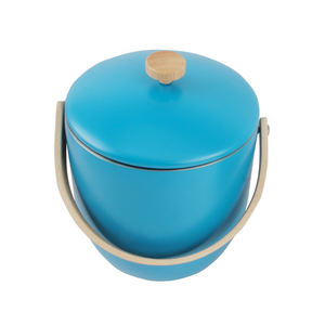 Cubo de hielo grande aislado al vacío de 3L con tapa y pinzas Cubos de champán de acero inoxidable para bar de cócteles, fiestas y exteriores - Product Image 6