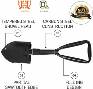 RGS01A سعر رخيص الرأس ، مقبض مجرفة الحديقة ، مجرفة البقاء على قيد الحياة لمصنع التخييم - Product Image 3