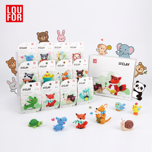 Kit <span class=keywords><strong>de</strong></span> <span class=keywords><strong>Arcilla</strong></span> Seca al Aire para Mascotas, 12 Estilos Maravillosos, <span class=keywords><strong>Arcilla</strong></span> para Modelar para Niños, Juego <span class=keywords><strong>de</strong></span> <span class=keywords><strong>Arcilla</strong></span> para Manualidades sin Hornear, Juguete Educativo, Regalo - Product Image 1