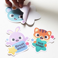 Logotipo de Empresa Personalizado, Adhesivos de Vinilo Resistentes al Agua para Exteriores y Pegatinas Metálicas Troqueladas, Diseño Personalizado, Tamaño Personalizado, Regalo Artesanal, 500 Piezas MOQ