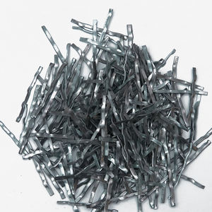 Новое прочное антикоррозийное высокопрочное гофрированное стальное волокно Jiudi для бетона, 32-38 мм, для строительства - Product Image 1