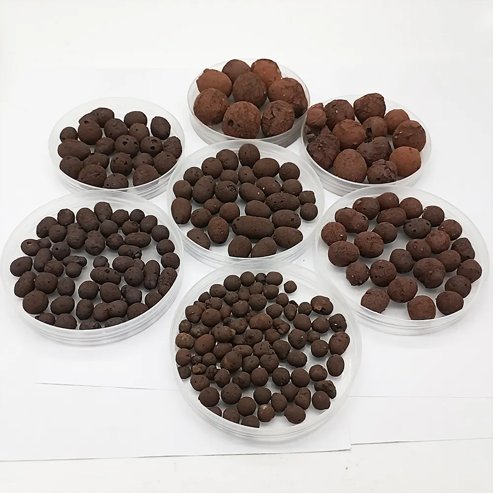 Wholesale High Quality Hot Selling Pave Clay Ball Hydroponic Ceramsite Clay Pebbles Gardening Ceramsite Price