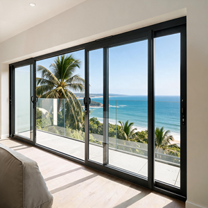 Precio de Fábrica, Puertas Corredizas y de Alta Resistencia, Vidrio Templado de Doble Capa para Proyectos Residenciales - Product Image 1