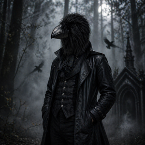 <span class=keywords><strong>Masque</strong></span> de cosplay d'oiseau <span class=keywords><strong>en</strong></span> <span class=keywords><strong>latex</strong></span> Black Raven, <span class=keywords><strong>masque</strong></span> intégral avec bec long, fourrure noire et yeux réalistes pour les fêtes d'Halloween et de Pâques, tendance - Product Image 5