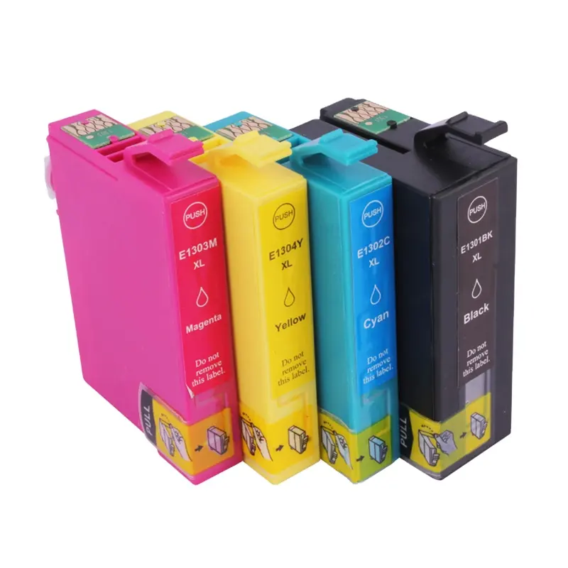 Refill tinte patrone T1301 T1302 T1303 T1304 mit neue chip kompatibel für EPSON B42WD SX525WD SX535WD SX620FW inkjet drucker