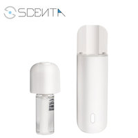 Diffuseur d'arômes électrique portable USB sans eau pour voiture, rechargeable, de luxe, avec garantie d'un an