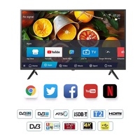 Fabrieks prijs HDTV Smart TV 55 inch Ultra HD LED LCD TV 4K 24 32 43 50 inch televisie voor hotel