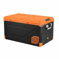 Réfrigérateur-congélateur de voiture 45L 60L 95L, double zone, contrôle par application, compresseur LG, 12V 24V 240V, avec éclairage LED pour le camping, les voyages, les camions