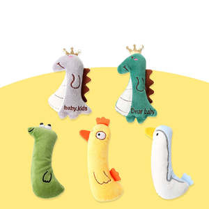 Jouet en peluche interactif avec herbe à chat pour chats et chiens, de haute qualité, mignon, durable, écologique, jouet à mâcher pour chat - Product Image 2