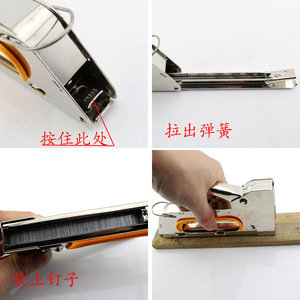 Gun Tacker 8mm Nail Length <b>For</b> Oil <b>Painting</b> <b>Frame</b> - Product Image 4