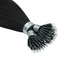 Extensiones <span class=keywords><strong>de</strong></span> Cabello Humano con Punta Nano <span class=keywords><strong>de</strong></span> Color Claro en Oferta, 100g, con Microperlas y Anillos Nano, Extensiones <span class=keywords><strong>de</strong></span> Cabello Humano Remy en Stock 40 - Product Image 3