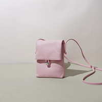 BESTELLA Sac bandoulière unisexe en cuir véritable, étanche, portable, avec fermeture à bouton, pour téléphone portable, mini, usage quotidien, vente en gros