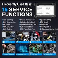 Outil de diagnostic pour camions lourds ANCEL X7 HD 24V, lecteur de codes de tous les systèmes, 40+ fonctions de réinitialisation, codage ECU, scanner OBD2 pour camions diesel 10''