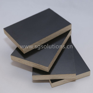 Nhà Máy bán hàng 12mm 15mm <span class=keywords><strong>18mm</strong></span> đen biển shuttering phim phải đối mặt với chất lượng cao 4x8 <span class=keywords><strong>Poplar</strong></span> ván ép ban cho ván khuôn xây dựng - Product Image 6