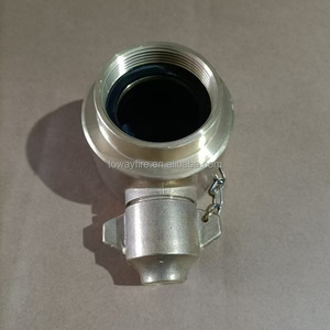 Adaptador Rápido BS336 <span class=keywords><strong>John</strong></span> <span class=keywords><strong>Morris</strong></span> Instantáneo Hembra/Macho de Latón para Acoplador Divisor de Hidrante Contra Incendios 1.5" 2" 2.5" - Product Image 2