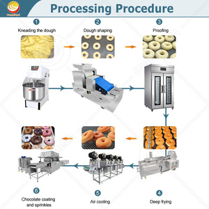 ORME Commercial Donut Make Line Automatische Donut Make Machine Kleine Hefe Donut Produktions linie - Product Image 2