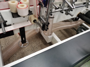 เครื่องจักรพับกาวเย็บกล่องกระดาษลูกฟูกอัตโนมัติสำหรับทำกล่องกระดาษแข็ง - Product Image 5