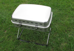 Utilisation en extérieur avec un <span class=keywords><strong>barbecue</strong></span> à <span class=keywords><strong>gaz</strong></span> portable pour camping-car, modèle DRV-05A, 12000 BTU, adapté aux bateaux, aux véhicules de loisirs, en acier inoxydable - Product Image 3