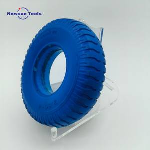 NS pabrik grosir OEM/ODM 8 inci 2.50-4 PU busa ban poliuretan tahan tusukan roda bebas ban roda troli tangan - Product Image 2