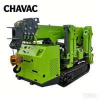 Mini-grue araignée CE, équipement de levage pour murs-rideaux en verre, grue télescopique compacte