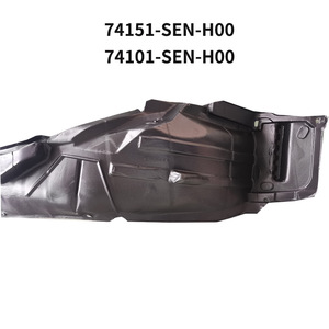 Guardabarros Interior de Plástico Delantero para Honda Fit 03-07, Repuesto Negro - Product Image 4
