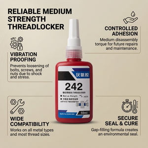 กาวอะนาโรสำหรับปิดผนึกแบบเกลียวผลิตภัณฑ์กาวเหลว - Product Image 2