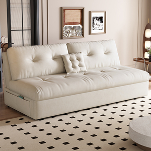 Premium Convertible Sofa Bed | Space-Saving Multifunctional Latex Cushion <strong>Couch</strong> for Modern <strong>Small</strong> Apartments and Guest Rooms