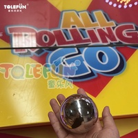 Jeux de carnaval de course Roll-A-Ball à grande vitesse Tolefun 8 joueurs parc de loisirs fin de la jetée à pièces pour les événements de fête foraine