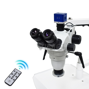 Caméra vidéo 4K de bras rotatif de <span class=keywords><strong>Microscope</strong></span> dentaire numérique oral chirurgical portatif pour le <span class=keywords><strong>Microscope</strong></span> d'opération dentaire d'hôpital de dentistes - Product Image 1