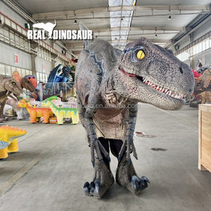 ウォーキングリアルスーツ大人隠し脚恐竜コスチュームラプターコスチューム - Product Image 5