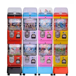 2-laags Eicapsule Speelgoedautomaat Groothandel Muntautomaat Gashapon Capsule Speelgoed Plastic Capsule Speelgoed