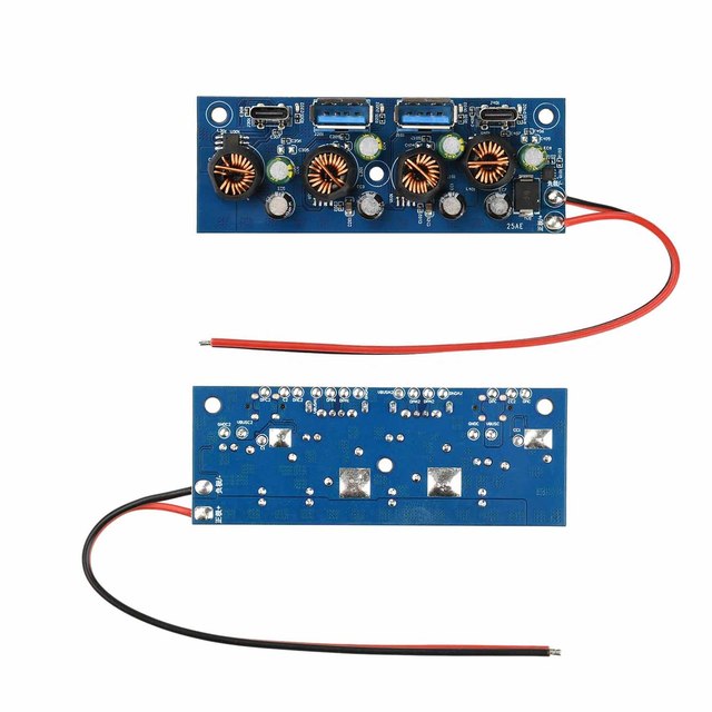 DC9-30V10A 90W Vertical Fast Charging Module Full Protocol Charger Vehicle Energy Storage Modification Charging Board