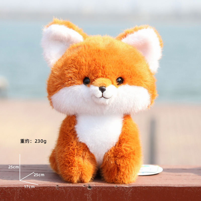 Squatting position wave fox-about 25cm/230g