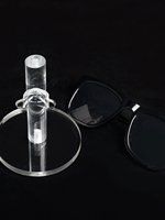 Support d'affichage transparent en acrylique pour lunettes et lunettes de soleil, avec espace multi-niveaux, différentes spécifications pour l'affichage en vitrine