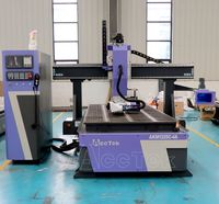 Processo de fabricação de moldes roteador CNC ATC de 4 eixos roteador de madeira fresadora CNC para trabalhar madeira com servo motor YASKAWA