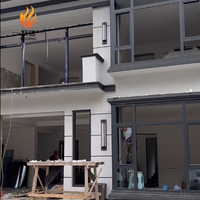 Ventanas Corredizas de UPVC Resistentes a Huracanes con Doble Acristalamiento Resistente a Impactos y Refuerzo de Acero Galvanizado para Edificios Costeros