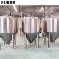 Chambre de fermentation régulée 1000 l Fermenteurs de bière isobares Fermentation de bière de brasserie 1000 litres