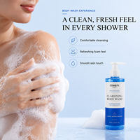 Gel Douche Corporel Parfumé OEM à 1% d'Acide Salicylique Exfoliant Anti-Acné Hydratant Éclaircissant Rafraîchissant Soin Quotidien pour le Corps