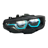 Nouvelles pièces automobiles SJC, phare avant RGB amélioré pour BMW Série 4 F32 F36 F82 F80, phare coloré, DRL multicolore, plug and play