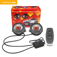 Phare de voiture LED projecteur œil de démon transfrontalier le plus vendu 15W, modèle 3500 pour modification avec modes multiples