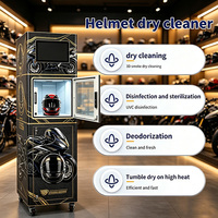 Distributeur automatique intelligent de nettoyage de casques à compartiment unique pour concessionnaires de motos