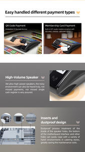 Terminal de point de vente intelligent Android D3-Mini avec imprimante thermique compacte pour la restauration, les restaurants et les magasins avec SDK NFC 4+64 Go - Product Image 6