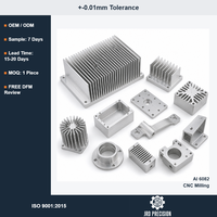 Pièces usinées CNC en aluminium 6082 sur mesure, service d'usinage CNC, équipement industriel, fournisseur OEM, ISO 9001, usinage par électroérosion à fil de 0,01 mm, polissage