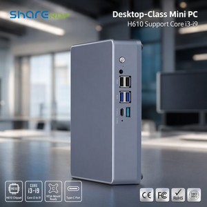 Sharerdp Factory OEM, Nuevo Producto Personalizado, <span class=keywords><strong>Mini</strong></span> PC Portátil L200 H610, Core I3 I5 I7 I9, Carcasa Barebone <span class=keywords><strong>Mini</strong></span> ITX para PC de Escritorio - Product Image 1