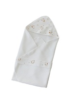 Couverture d'emmaillotage réglable pour bébé Sac de couchage pour nouveau-né Literie Couverture de réception confortable