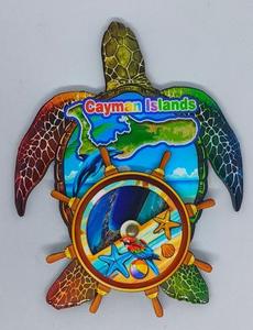 Pegatinas de Recuerdo Personalizadas con Logotipo de Turtle Beach, Recuerdo de las Bahamas, Imanes - Product Image 2