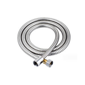 Manguera flexible de metal de acero inoxidable de tamaño personalizado SS corrugado SS BR tubo de bidé antibobinado manguera de ducha de mano de PVC <span class=keywords><strong>SHO</strong></span> - Product Image 1